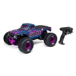 ARRMA 1/10 QUAKE 223S DSC 2WD Brushless Monster Truck RTR Paars (80 km/h)