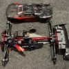 ARRMA TALION 6S 1/7 EXB 4X4 RTR Brushless Speed Truck Zwart 120 km/h Zonder Motor, Inclusief Alle Diffs (Donor Chassis Helemaal Nieuw / Niet Compleet)!