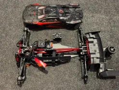 ARRMA TALION 6S 1/7 EXB 4X4 RTR Brushless Speed Truck Zwart 120 km/h Zonder Motor, Inclusief Alle Diffs (Donor Chassis Helemaal Nieuw / Niet Compleet)!