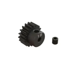 ARRMA 18T 0.8Mod 1/8″ Bore CNC Steel Pinion Gear – ARA311080