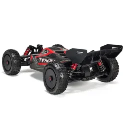 ARRMA 1/8 TYPHON 6S BLX V5 4WD Buggy Spektrum Firma RTR – Zwart