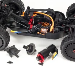 ARRMA 1/8 TYPHON 6S BLX V5 4WD Buggy Spektrum Firma RTR – Zwart