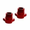 ARRMA Wheel Hex Aluminum 17mm (16.5mm Thick) Red (2) – ARAC9416/AR310484