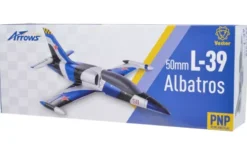 Arrows RC Vliegtuig L-39 Albatros 50mm EDF PNP met Vector Gyroscoop (zonder accu / lader / zender met ontvanger)
