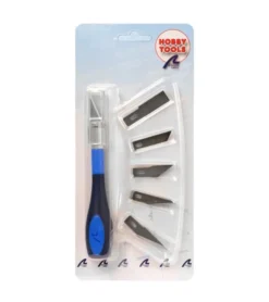 Artesania Latina Cutter N5 met 6 Mesjes & Ergonomisch Handvat – Precisie voor Modelbouw