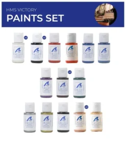 Artesania Latina Paints Set voor de HMS Victory houten scheepsmodel 1:84