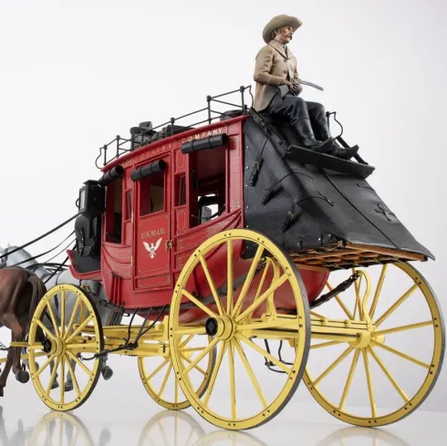 Artesania Latina Stagecoach “Legende van het Wilde Westen” 1/12 houtenmodel (nieuw 2025)