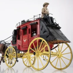 Artesania Latina Stagecoach “Legende van het Wilde Westen” 1/12 houtenmodel cadeaupakket