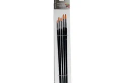 Artino Elegance Penseelset – 5 stuks (synthetische ronde penselen) ideaal voor modelbouw