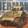 Asuka Sherman III British Army w/ Cast Drivers Hood 1:35 bouwpakket