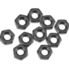 Axial AXA1040 Thin Hex Nut M3 Black (10) – AXIC1040