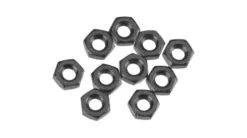 Axial AXA1040 Thin Hex Nut M3 Black (10) – AXIC1040