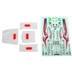 Axial Body Panel Set, Clear: Capra 1.9 UTB – AXI230012