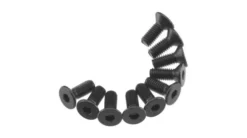 Axial Hex Flat Head M3X8mm Black (10) – AXIC0118