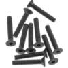 Axial Hex Socket Flat Head M3x18mm, Black (10) – AXIC0148