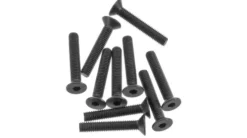 Axial Hex Socket Flat Head M3x18mm, Black (10) – AXIC0148