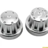 Axial Hub Cover Set – Satin Chrome 4pcs – AX8080