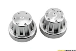 Axial Hub Cover Set – Satin Chrome 4pcs – AX8080