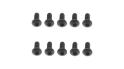 Axial M2.6x6mm Hex Socket Button Black (10) – AXIC1280