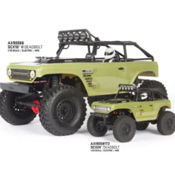 Axial 1/24 SCX24 Deadbolt 4WD Rock Crawler Brushed RTR Green