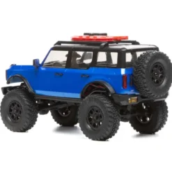Axial 1/24 SCX24 2021 Ford Bronco 4WD Truck Brushed RTR Blauw