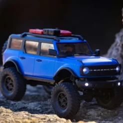 Axial 1/24 SCX24 2021 Ford Bronco 4WD Truck Brushed RTR Blauw