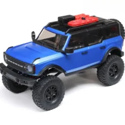 Axial 1/24 SCX24 2021 Ford Bronco 4WD Truck Brushed RTR Blauw