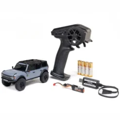 Axial 1/30 SCX30 Ford Bronco 4X4 RTR Brushed Rock Crawler Grijs Inclusief accu & lader