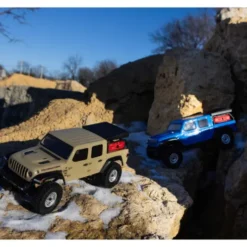 Axial 1/24 SCX24 Jeep JT Gladiator 4WD Rock Crawler Brushed RTR Beige