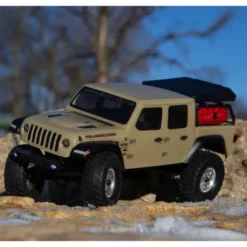 Axial 1/24 SCX24 Jeep JT Gladiator 4WD Rock Crawler Brushed RTR Beige