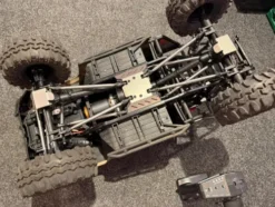 Axial 1/6 SCX6 Trail Honcho 4WD RTR Zand in een nette staat met optie onderdelen en 1 jaar garantie!