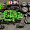 Axial SMT10 Grave Digger 1/10 4WD Monster Jam Truck RTR + Hobbywing sensored brushless set + Proline banden en velgen echt in een TOP staat (uniek model)!