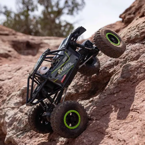 Axial 1/18 UTB18 Capra 4WD Unlimited Trail Buggy RTR Zwart V2