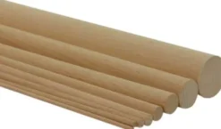 Balsa rond 12mm dik – 100cm lang