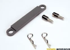 Battery hold-down plate grey – TRX3727A