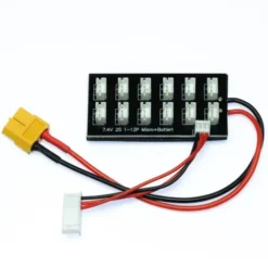 Beez2B XT60 Charge lead : 12x 2S Lipo UMX, 130X