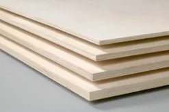 Berken triplex plaat 25x50cm – 0.6mm dik