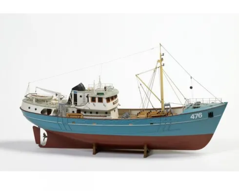 Billing Boats Nordkap houten scheepsmodel 1:50nu met gratis Nordkap winterpakket met muts etc)