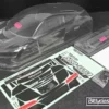 BittyDesign AR8-GT3 1/7 clear body for ARRMA Infraction/Limitless 1.5mm thickness