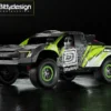 BittyDesign FALCON-X 1/7 Pre-Painted Green body for TRAXXAS UDR Pre-cut 1.5mm