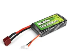 Blackzon Battery Pack (LiPo 7.4V, 1600mAh) with T-Plug