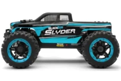 BlackZon Slyder MT 1/16 4WD Elektrische Monstertruck Blauw/Zwart compleet met 800mAh Li-Ion accu en lader – 35 km/h