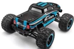 BlackZon Slyder MT 1/16 4WD Elektrische Monstertruck Blauw/Zwart compleet met 800mAh Li-Ion accu en lader – 35 km/h