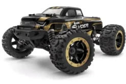 BlackZon Slyder MT 1/16 4WD Elektrische Monstertruck Zwart/Goud compleet met 800mAh Li-Ion accu en lader – 35 km/h