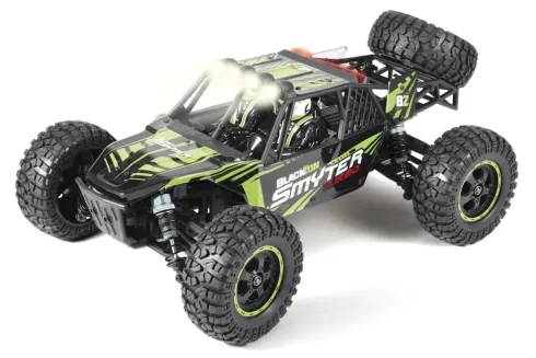 BlackZon Smyter DB Turbo 1/12 4WD 3S Brushless Elektrische Buggy Groen compleet met 1600mAh Lipo accu en lader – 70 km/h