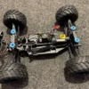 BlackZon Smyter MT 1/12 4WD Elektrische Monstertruck Groen (Donor Chassis Helemaal Nieuw / Niet Compleet)!