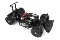 BlackZon Vyper RX 1/16 4WD Brushed Rally Car RTR Blauw compleet met 1500mAh Li-Ion accu en lader – 30 km/h