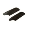 Blade Tail Rotor Blade Set, Carbon Fiber: B450 3D, B400, B450 X – BLH1671C