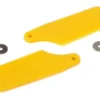 Blade Tail Rotor Blade Set, Yellow: B450 3D, B400, B450 X – BLH1671YE