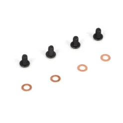 Bleeder Shock Cap Screw & Washers 4 22/22T – TLR5066